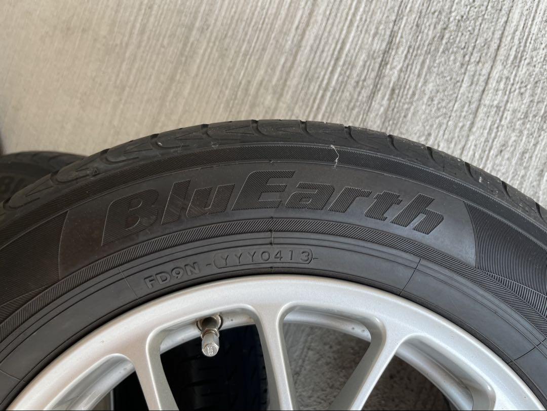BBS ホイール グリーン　15インチ タイヤホイルセット