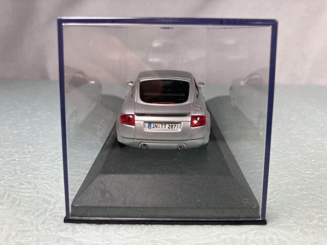 ミニチャンプス ディーラー特注 アウディ TT Coupe シルバー