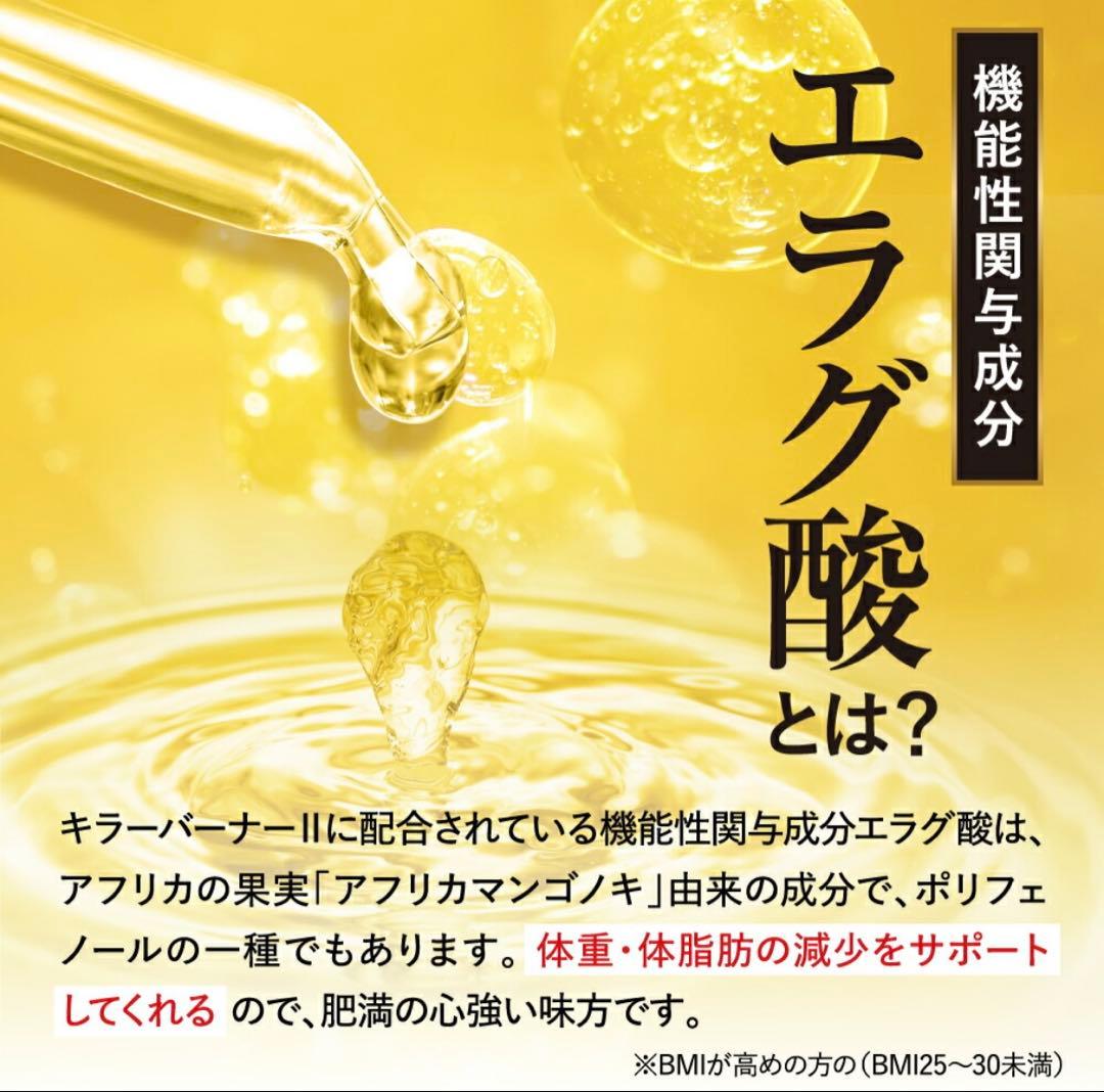 KILLER BURNER II ダイエットサプリ 90粒×3 公式_正規販売店】3個セット キラーバーナー II ダイエットサプリ 倖田