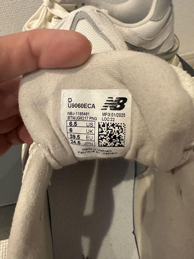 New Balance U9060 ECA ホワイト　24.5cm