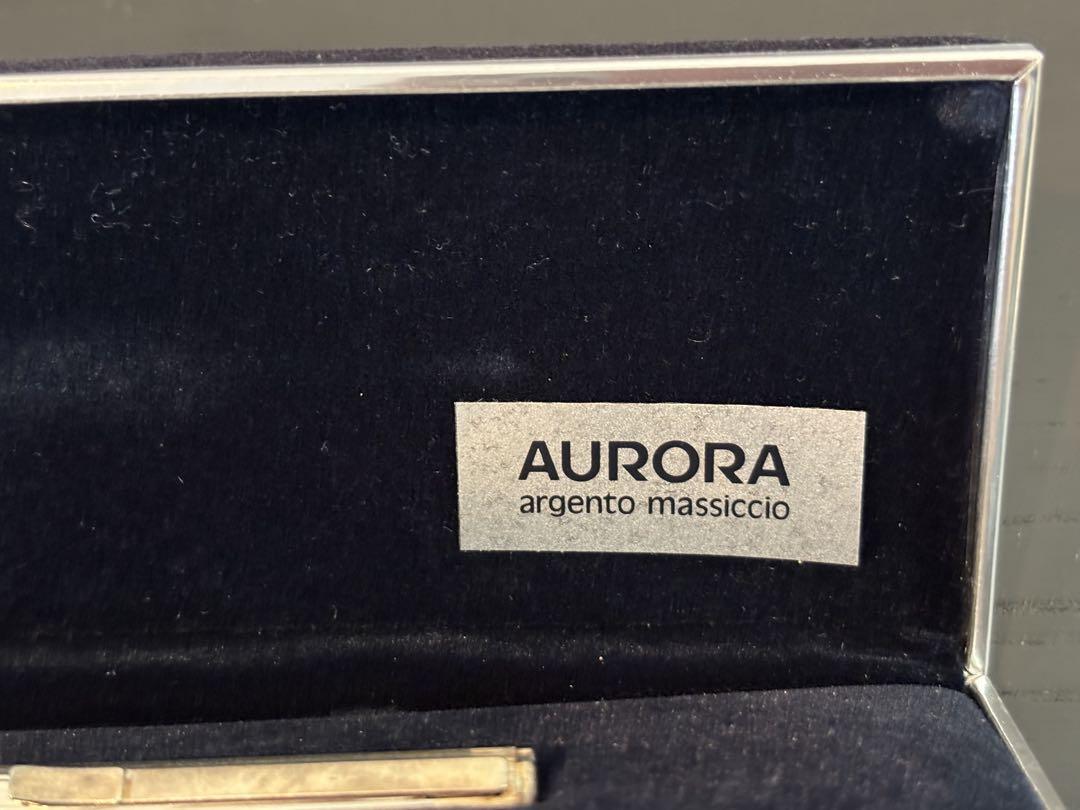 再入荷のおすすめ最新情報 Hastil レア】AURORA ボールペン 専用ケース入り 1982年 筆記具