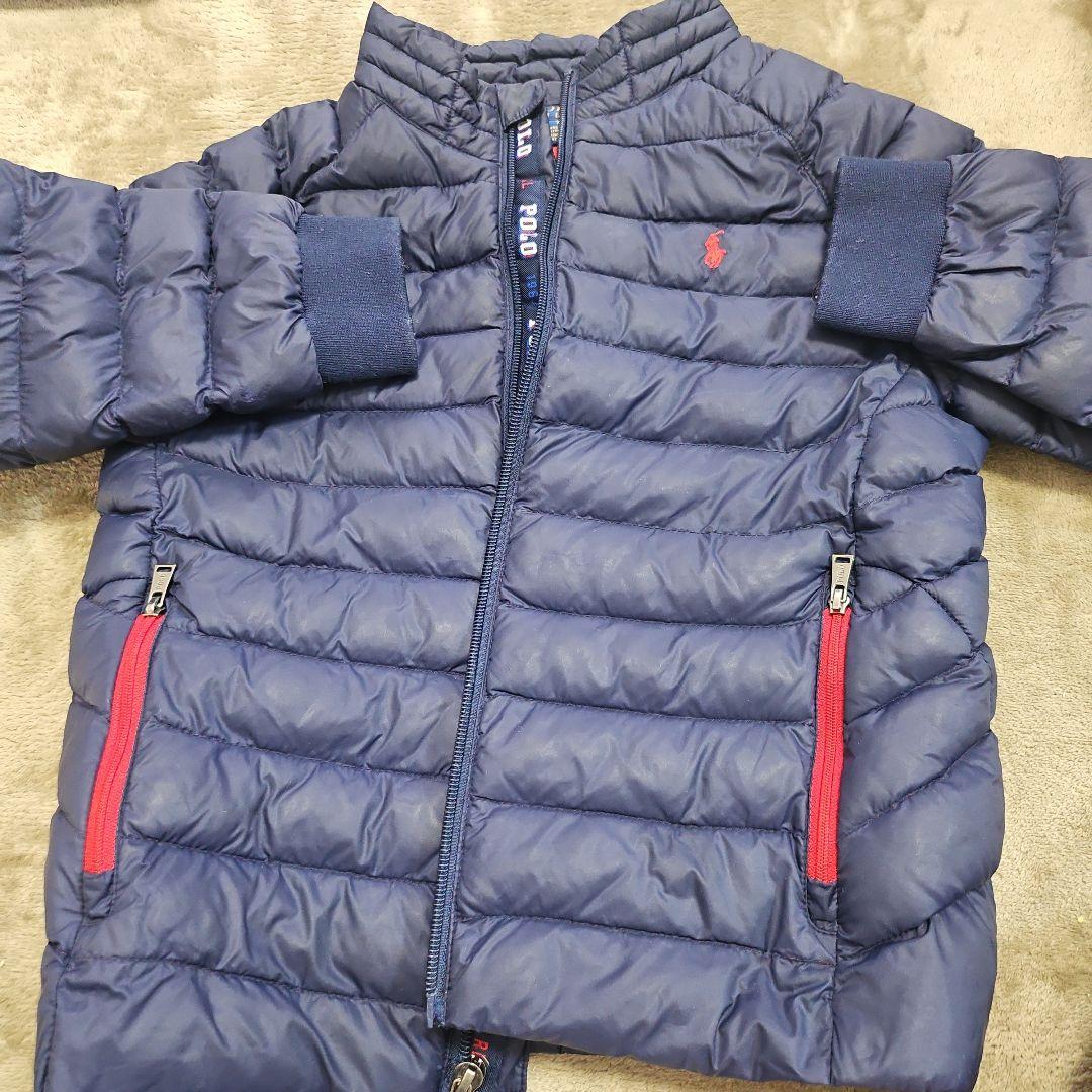 ラルフローレンネイビー キルティングダウンコート