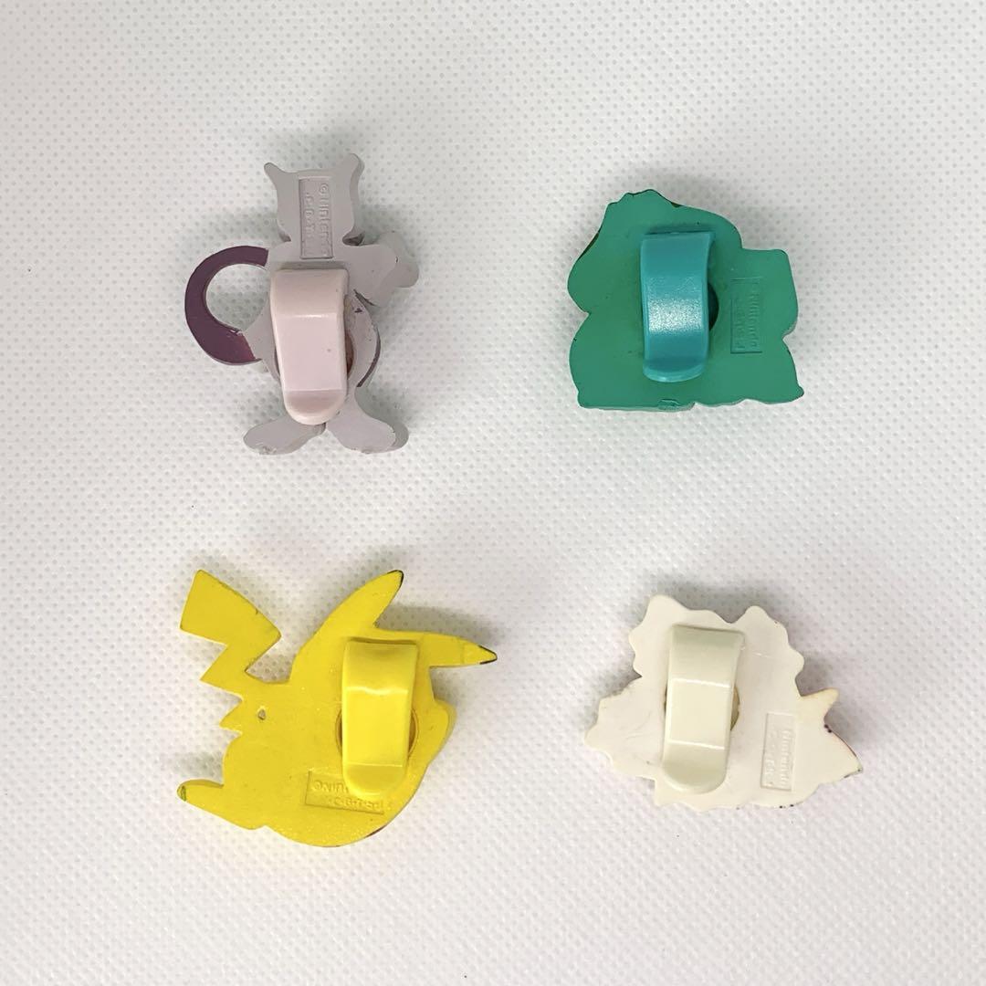 ポケモン　ミニクリップ　当時物 初代ポケモンクリップ ポケモンレアグッズ ポケモン初期 - メルカリ