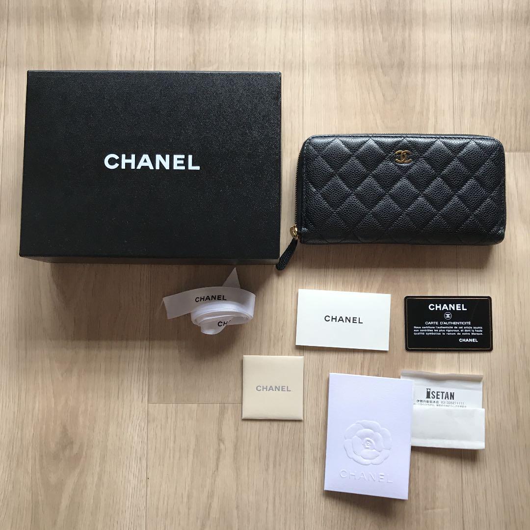 限定値下げ★CHANEL シャネル 長財布★正規品★ラウンドファスナー★