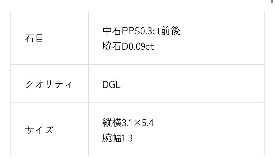 櫻井彩子　パパラチア　サファイア　PG 12号　指輪　リング　ダイヤモンド 櫻井彩子 パパラチア サファイア PG 12号 指輪 リング