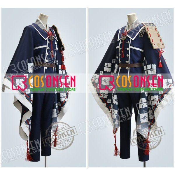 コスオンセン製　刀剣乱舞　白山吉光　戦闘衣装　コスプレ　M