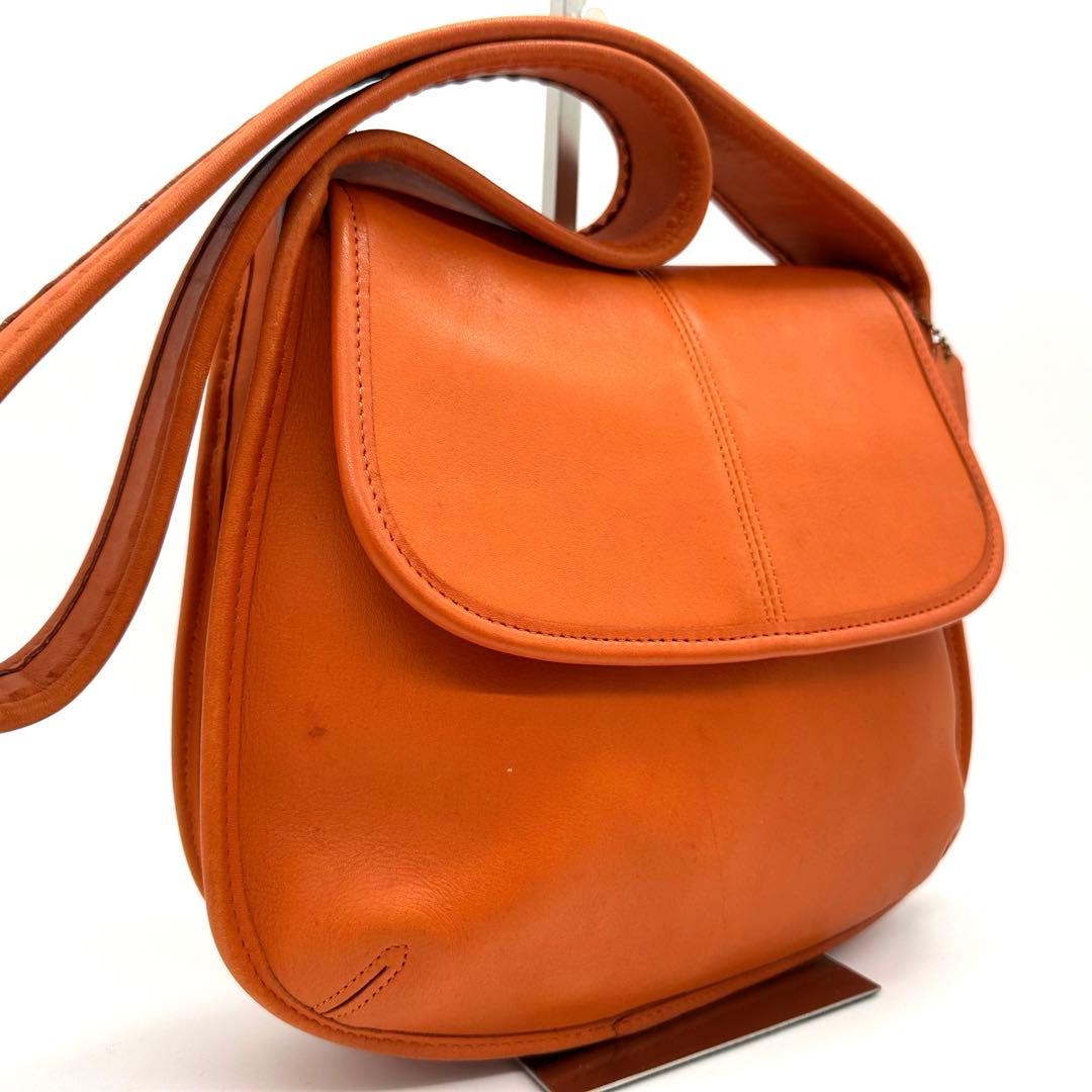 コーチ エルゴ オレンジ レザー 9034COACH