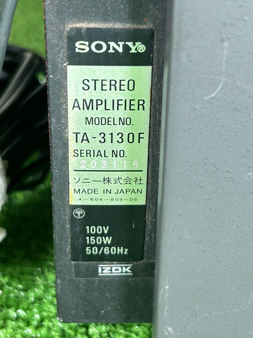 SONY ソニー パワーアンプ TA-3130f