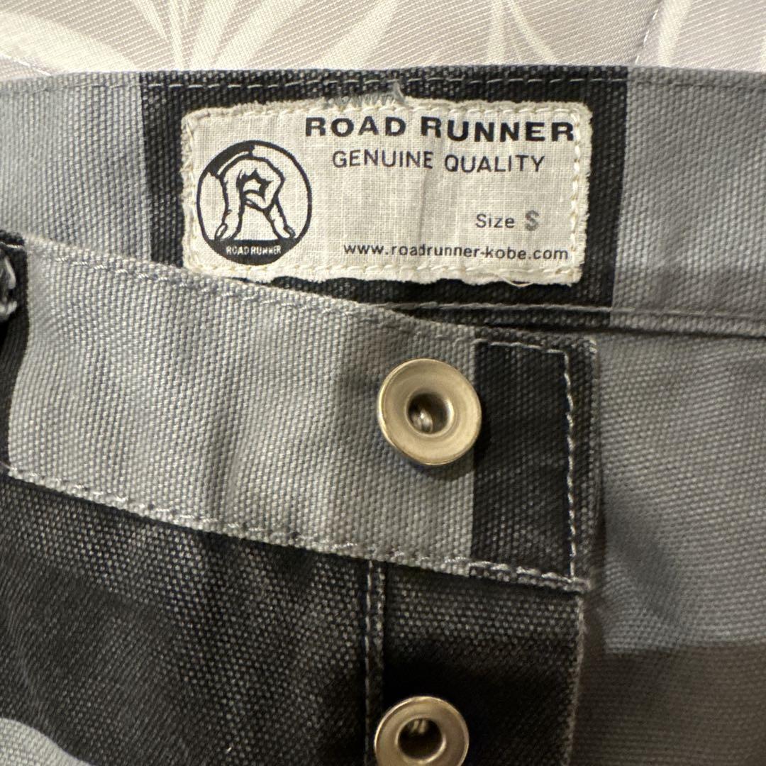 ROAD RUNNER ハーフパンツ　囚人パンツ　S ロードランナー　ボーダー