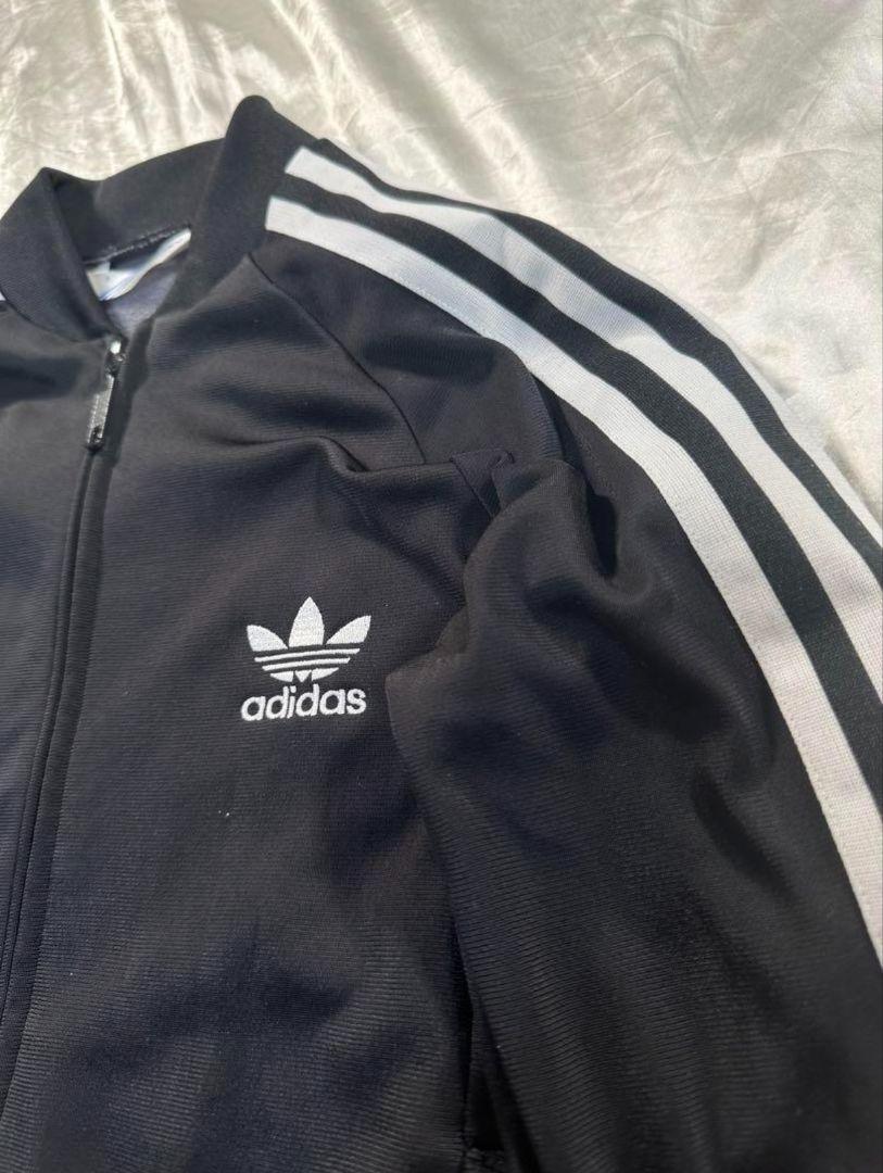 adidas 00s 希少 アディダス トラックジャケット　刺繍ロゴ