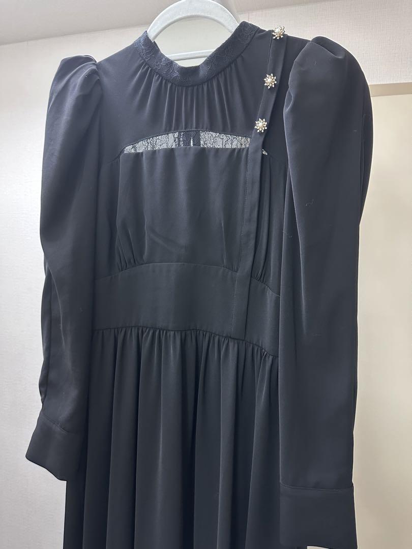 ワンピース herlipto Modern Mademoiselle Back Ribbon