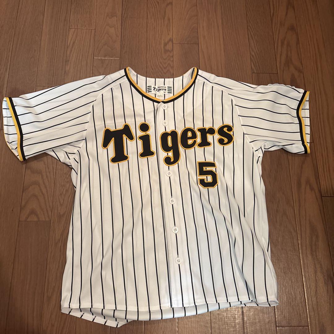 阪神タイガース　近本　ホームユニフォーム　刺繍ユニフォーム Sサイズ 阪神タイガース2025年度ホームユニホーム 近本光司選手 – お客様