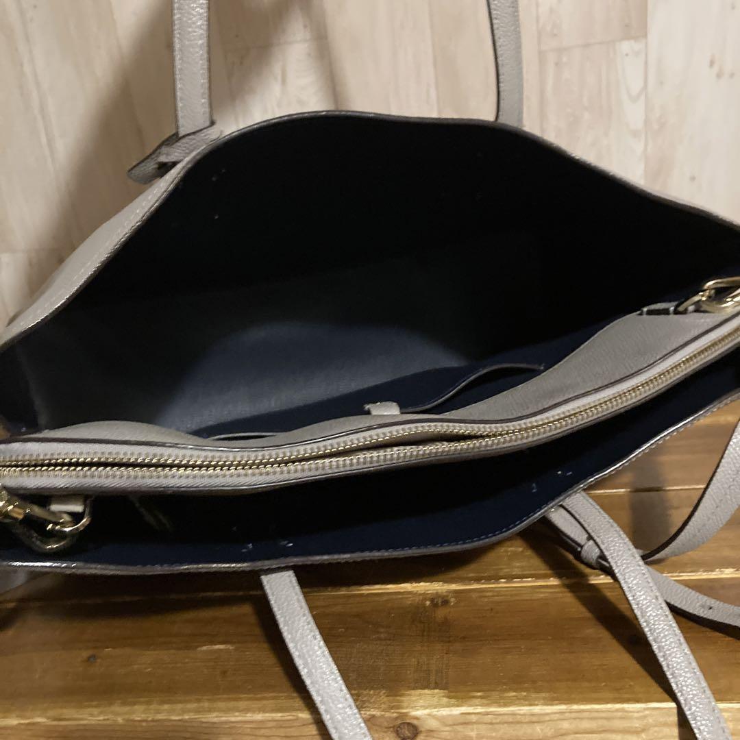 【美品】kate spade 2WAY A4収納　本革　ショルダーバッグ