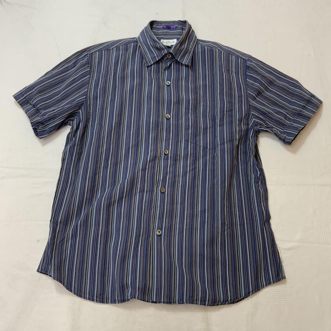 S/S Paul Smith ポールスミス 半袖シャツ M