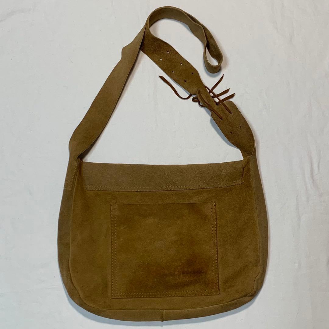 fringe design suede leather bag