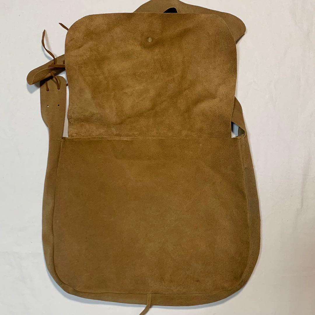 fringe design suede leather bag