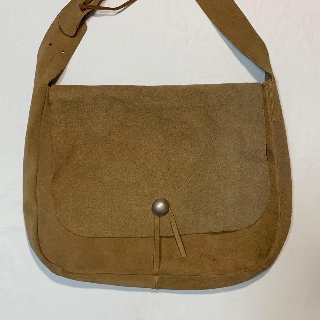 fringe design suede leather bag