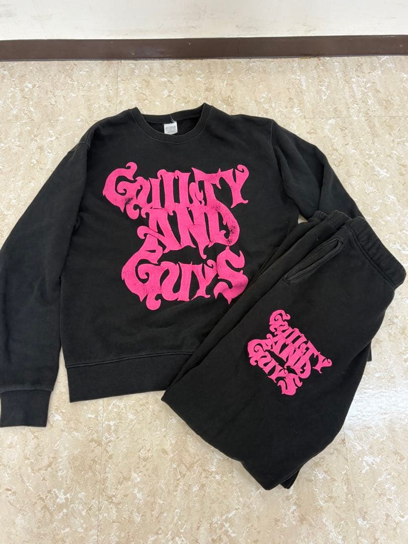 GUILTY GUYS ギルティガイズ セットアップ Ｌサイズ