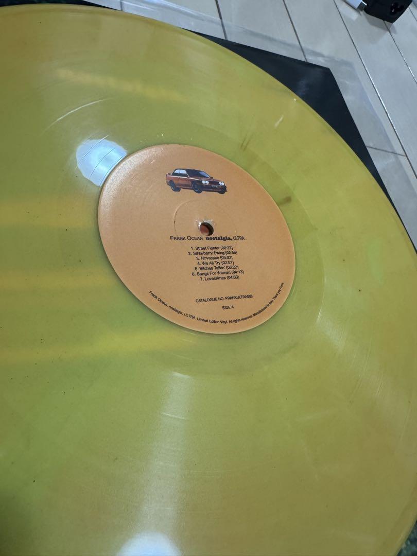 Frank Ocean nostalgia,ULTRA. レコード