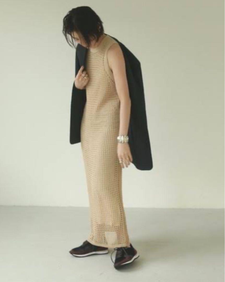 【TODAYFUL】トゥデイフル Mesh Knit Dress メッシュニット