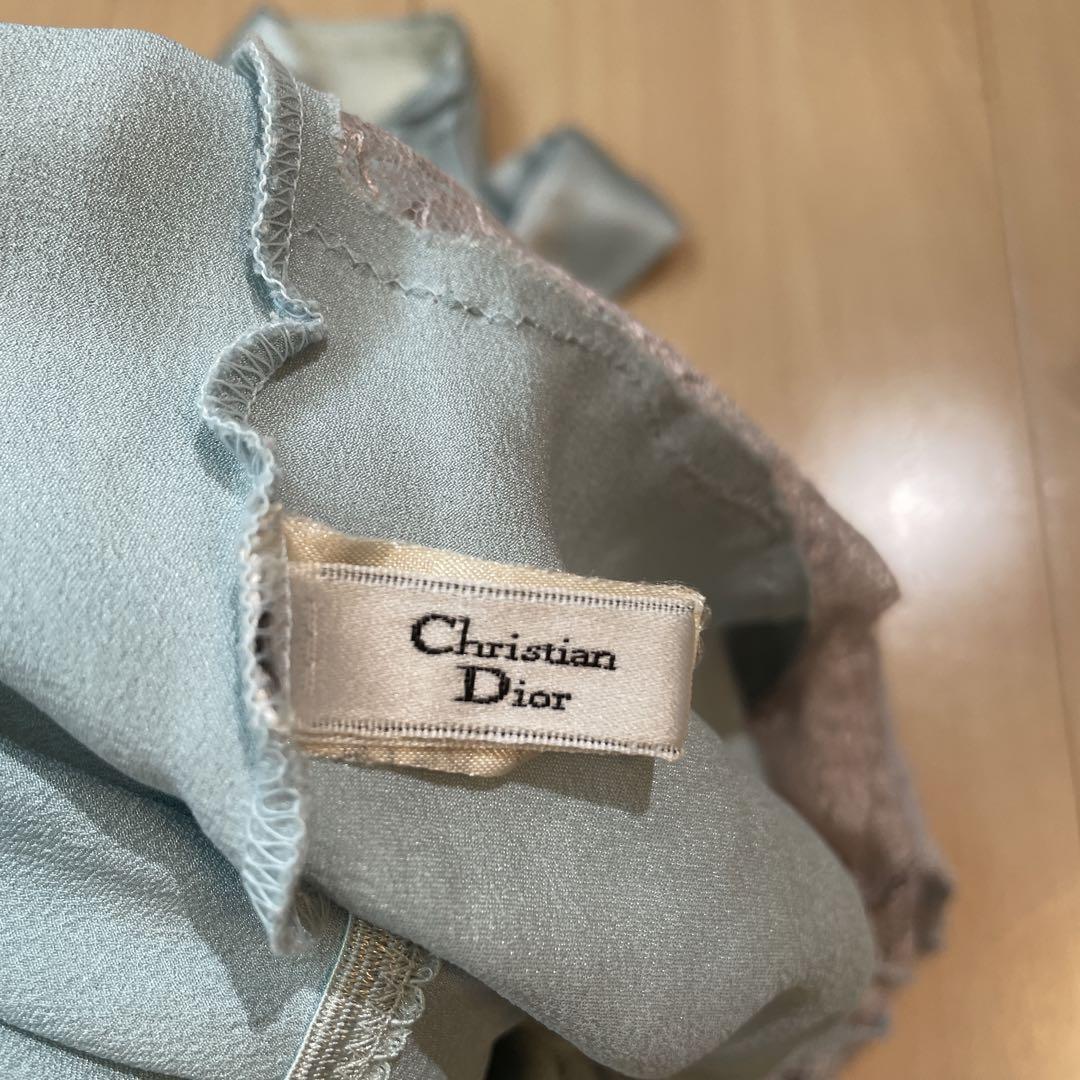 キャミソール DIOR レース クリスチャンディオール 下着 ミトン