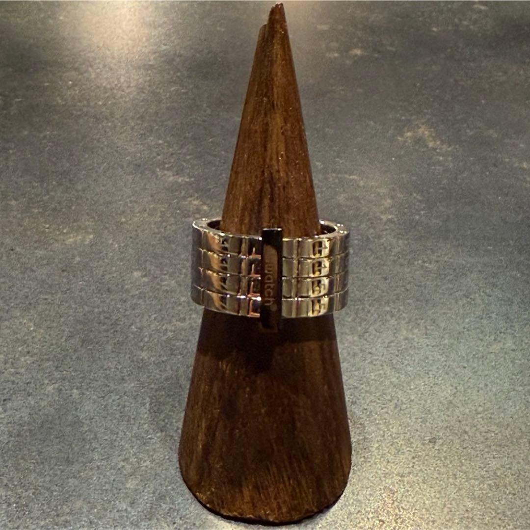 SILVER925 SECRET CODE DESIGN RING リング傷や汚れあり