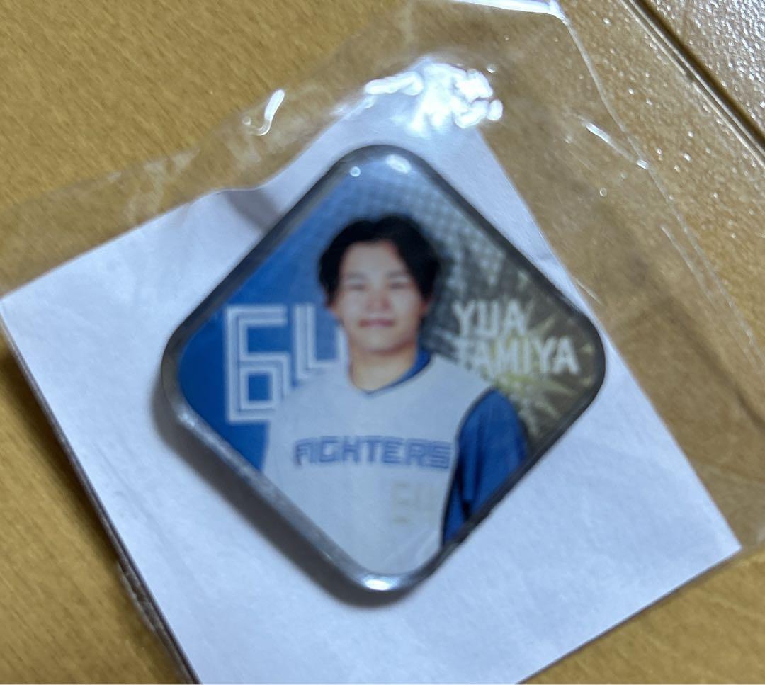 田宮裕涼　スクエアピンバッジ　かわいいシリーズ配布タオル