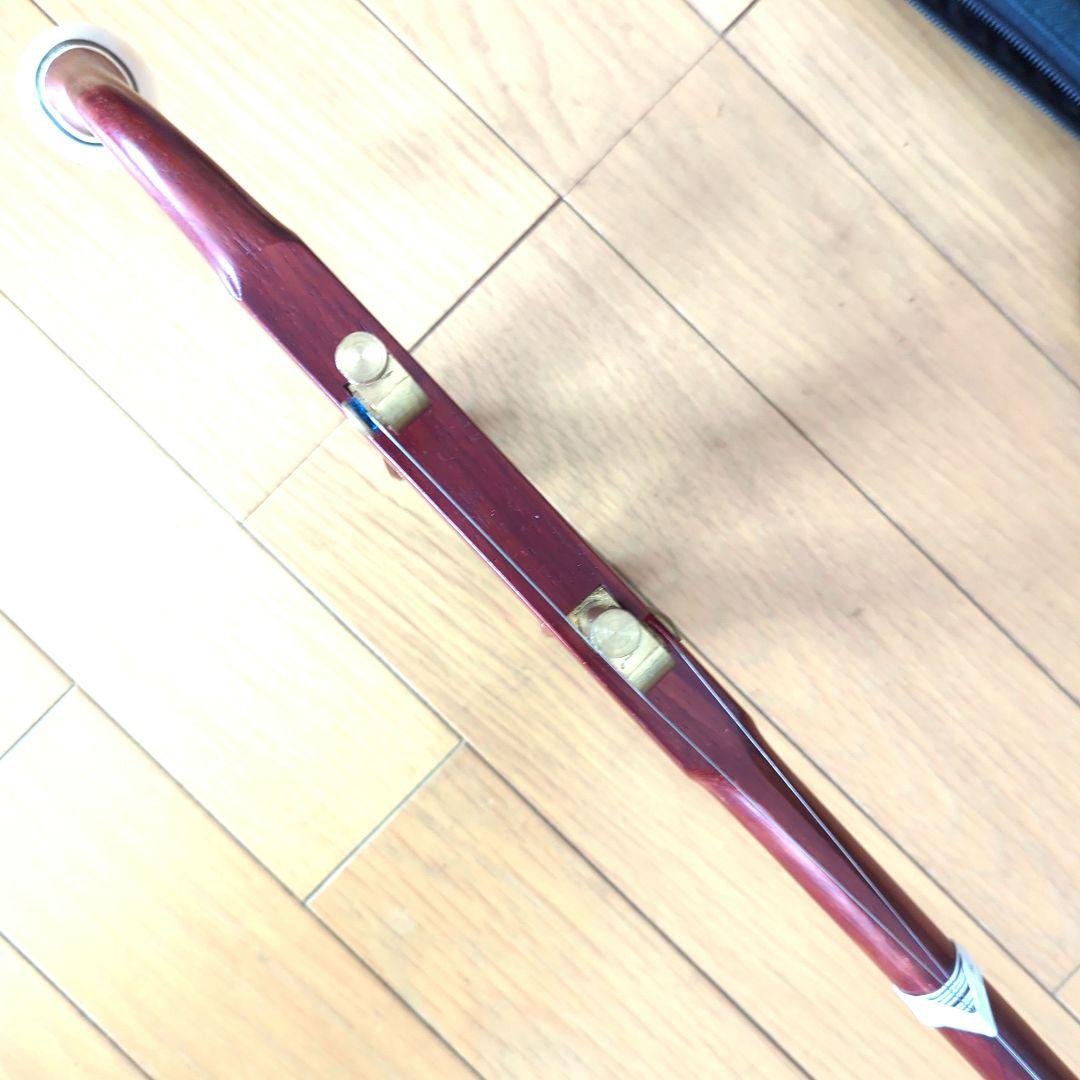未使用紅木人工皮二胡セット緑 本蛇革紅木二胡と音色、音量は同じです!!