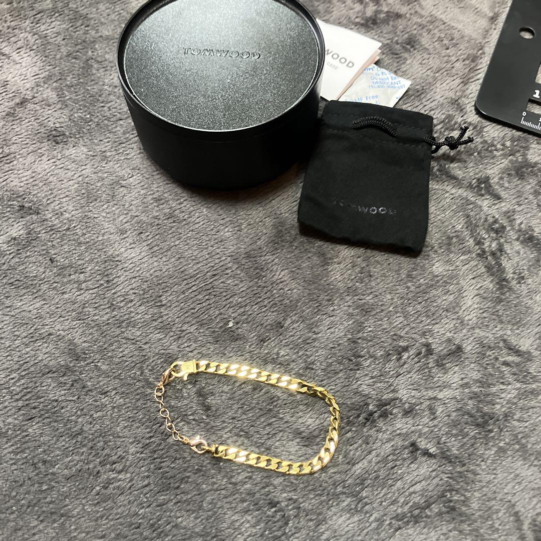 tom wood frankie gold bracelet 9k 0703
