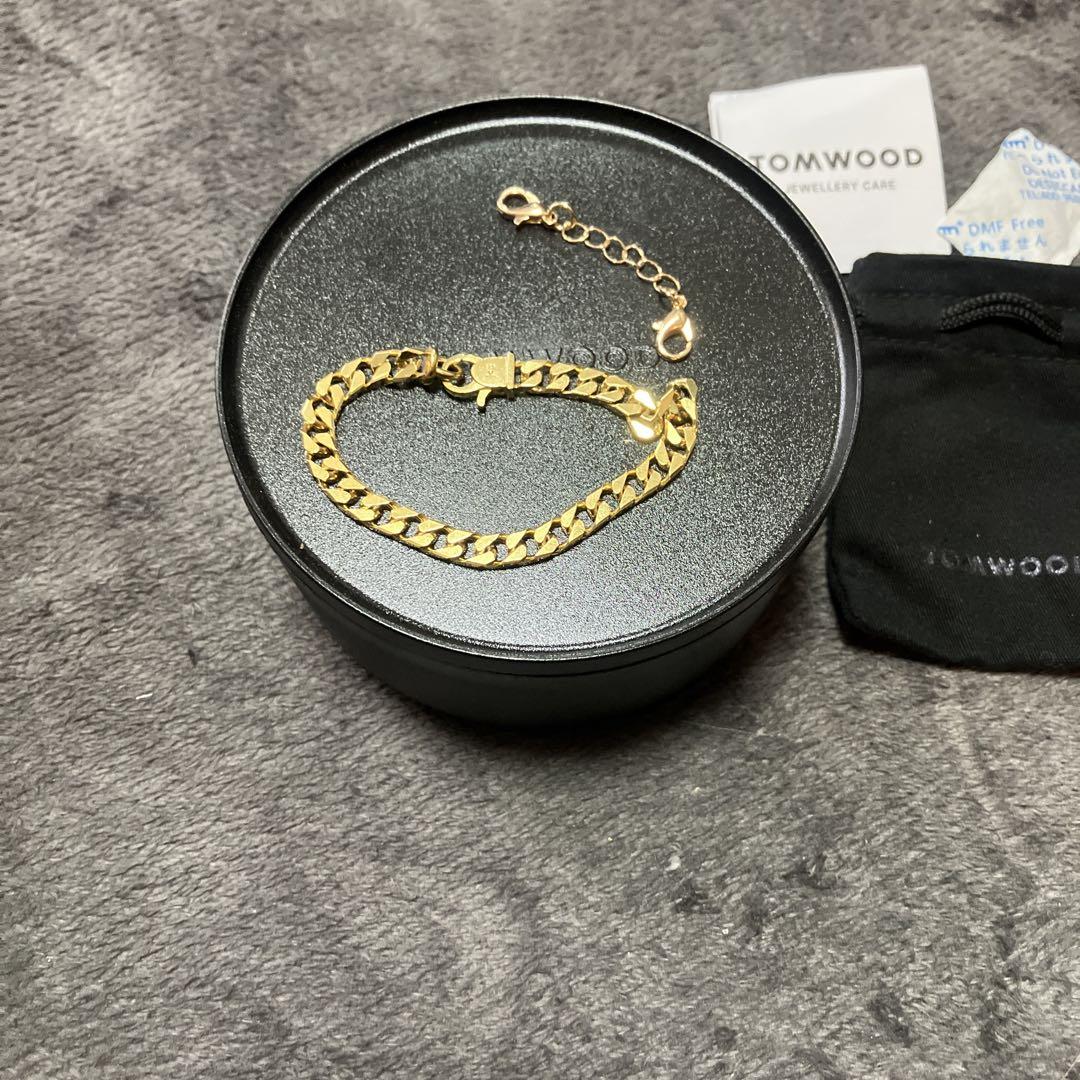 tom wood frankie gold bracelet 9k 0703