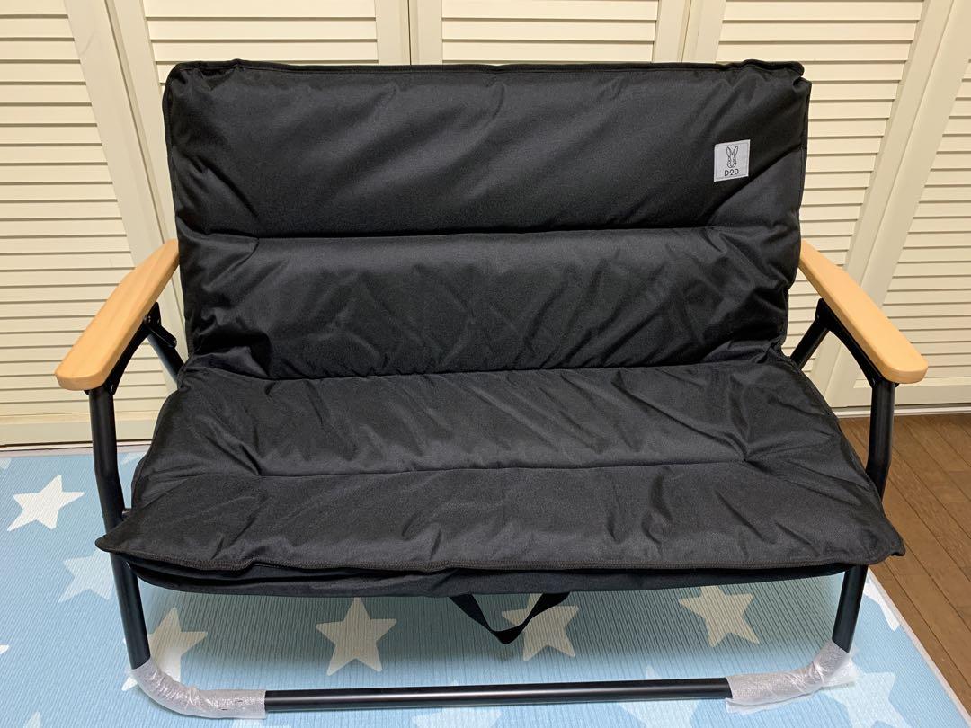 楽天市場】DOD ソファ グッドラックソファ CS2-500-BK dod アウトドア キャンプ ワンタッチ 2人掛け 車載棚 耐荷重150kg :  XPRICE楽天市場店