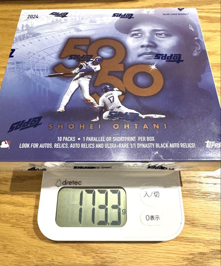 【新品】2024 Topps 50/50 Box Shohei Ohtani