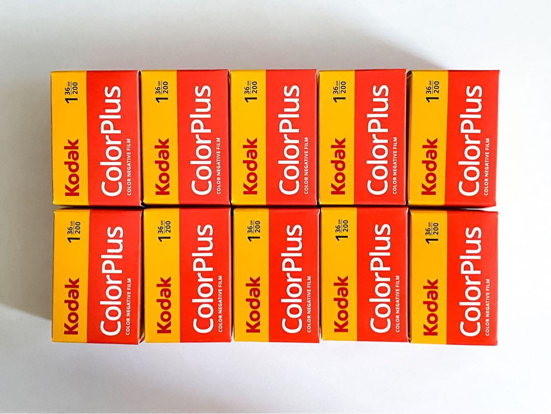 kodak 35mm カラーネガフィルム ISO200 36枚撮 ×10本 10,639円
