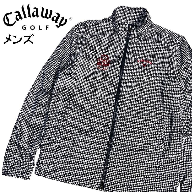 callaway キャロウェイ ナイロンジャケット ゴルフ シルバー 中 