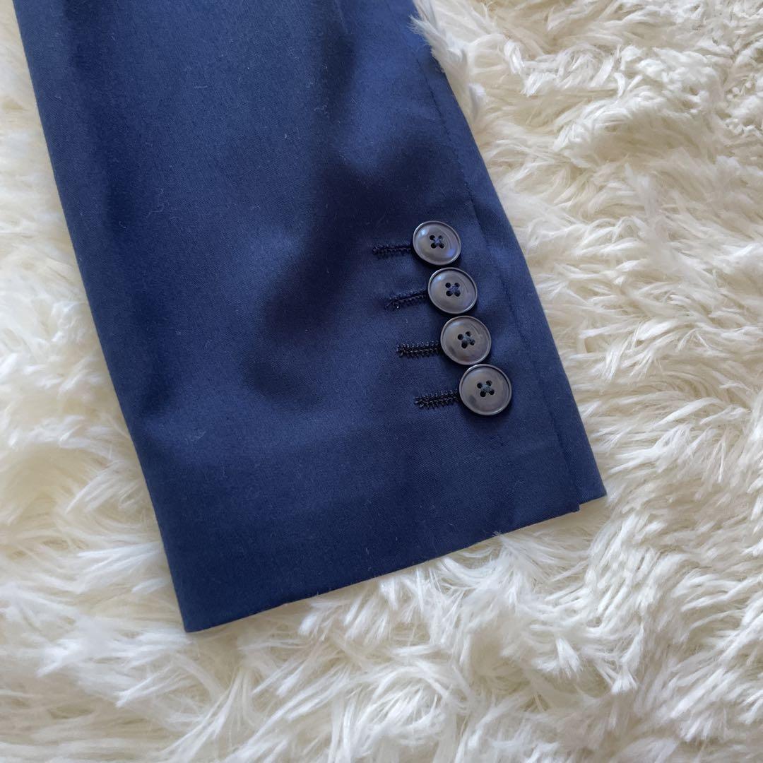 ZARA MAN スーツ　セットアップ　ネイビー　ブルー　トラベル　ビジネス