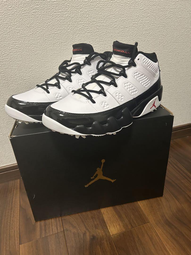 Jordan Air Jordan 9 白/黒/赤 エアジョーダン ゴルフ Jordan Air Jordan 9 白/黒/赤 エアジョーダン ゴルフ
