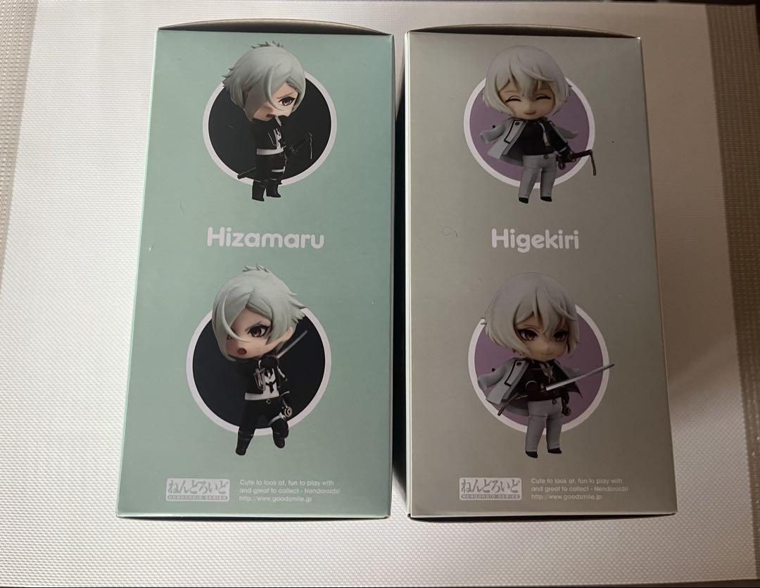【未開封】刀剣乱舞　ねんどろいど　髭切　膝丸　源氏兄弟
