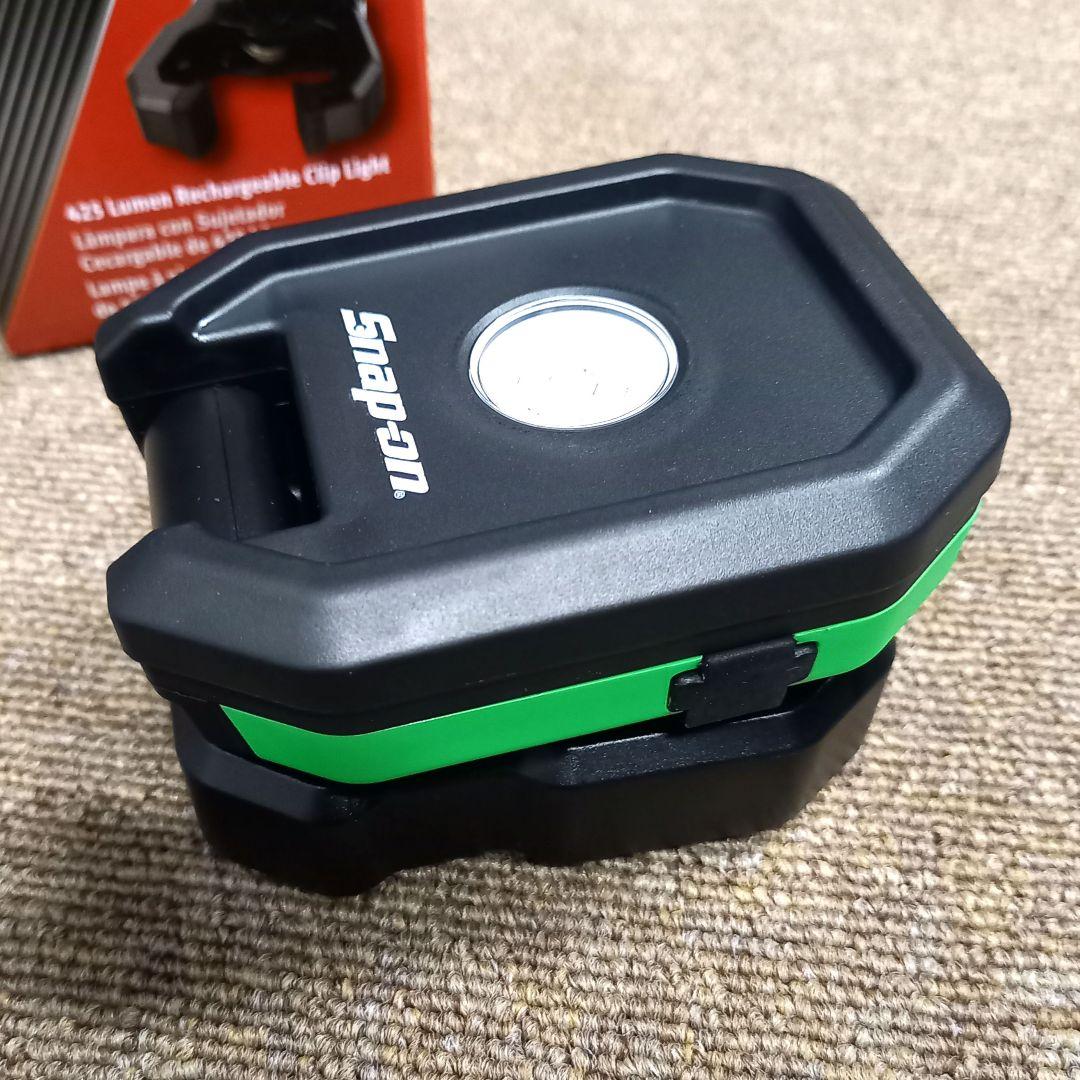 Snap-on スナップオン LED クリップ付ワークライト ECSPF032G
