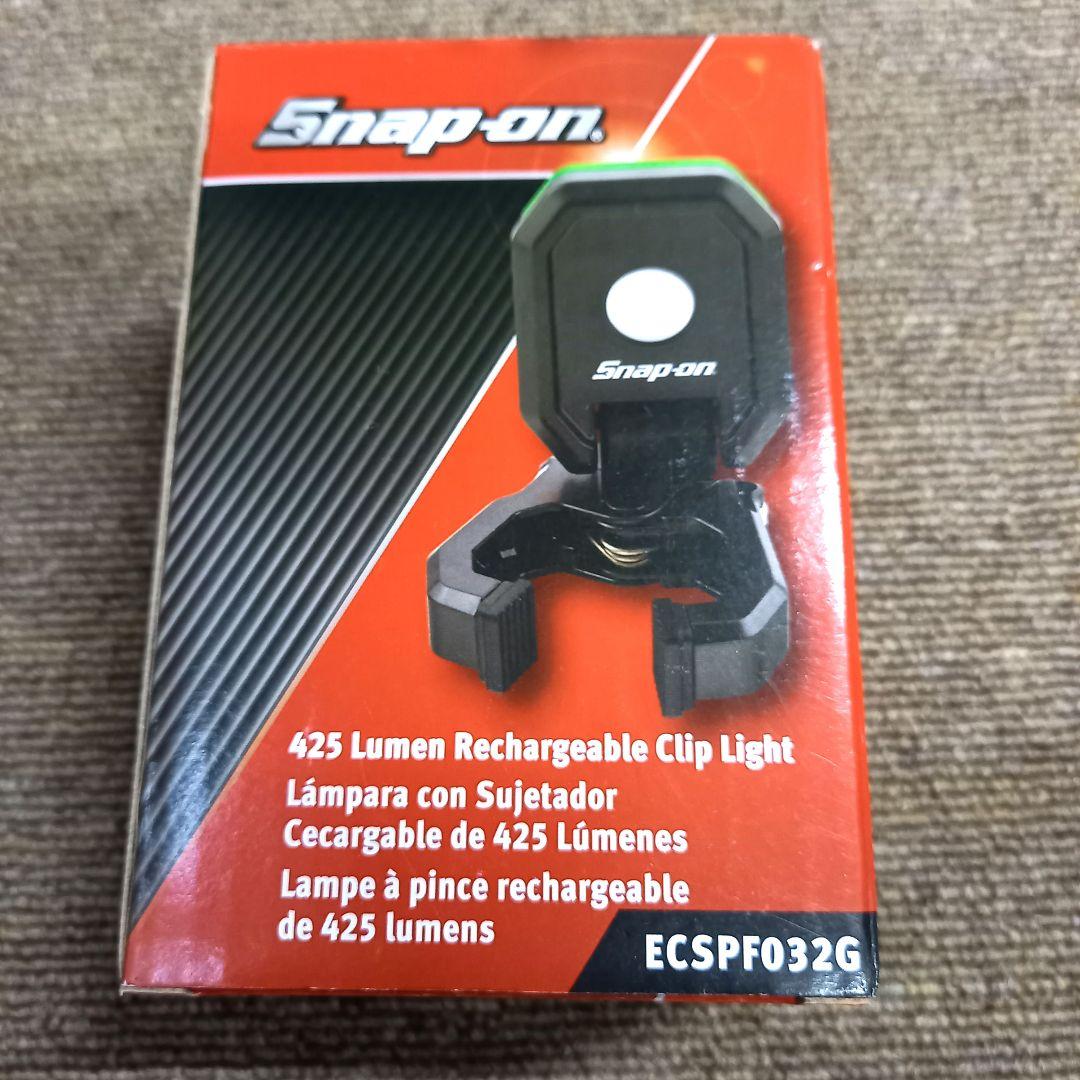 Snap-on スナップオン LED クリップ付ワークライト ECSPF032G