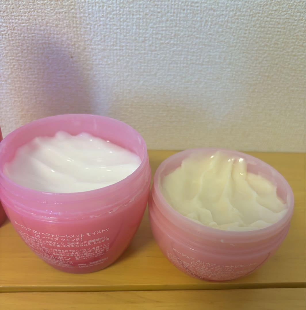 オージュア QU シャンプー＆ヘアトリートメントセット　クエンチモイストv