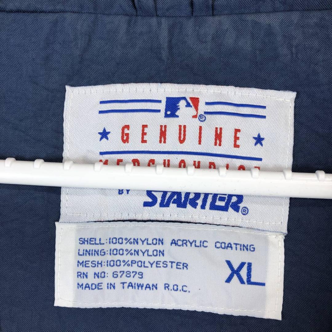 90s STARTER MLB ボストンレッドソックス ナイロンプルオーバー 野球