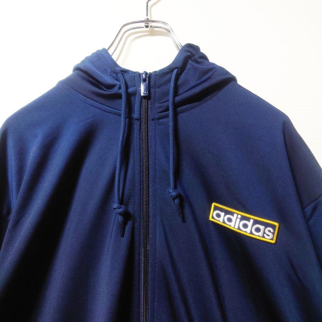 adidas★紺3XL★アディブレイクパーカー★トラックジャケット★男女兼用