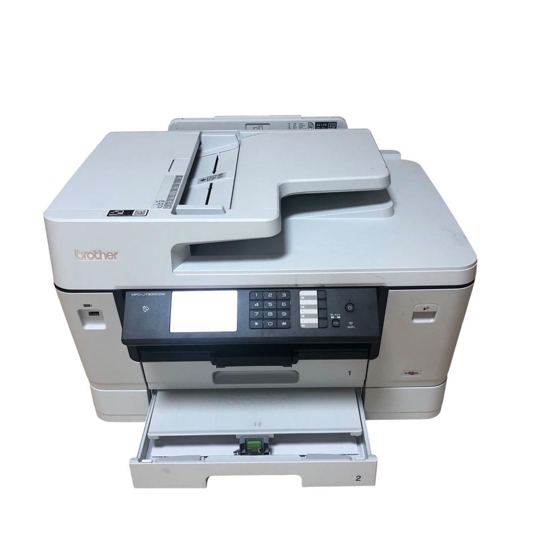 インクジェットプリンター複合機 ブラザー MFC-J7300CDW 動作品