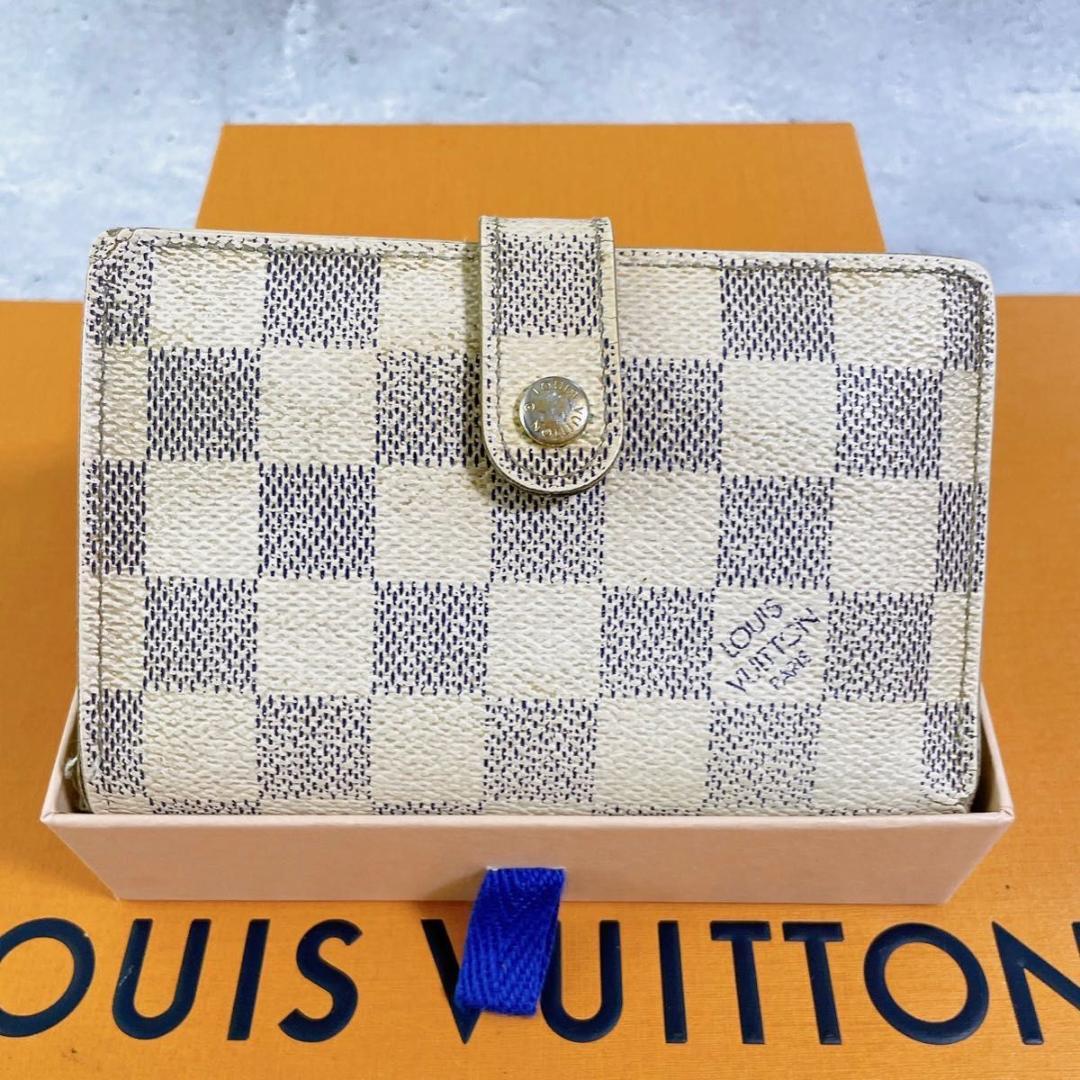 LOUISVUITTON ルイヴィトン ポルトフォイユヴィエノワ ダミエアズール