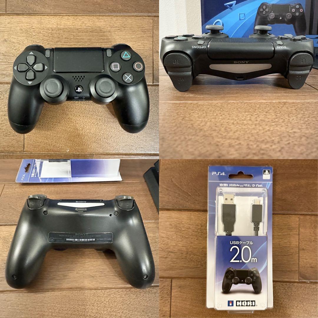 美品 PS4 Pro ジェット・ブラック 2TB 本体