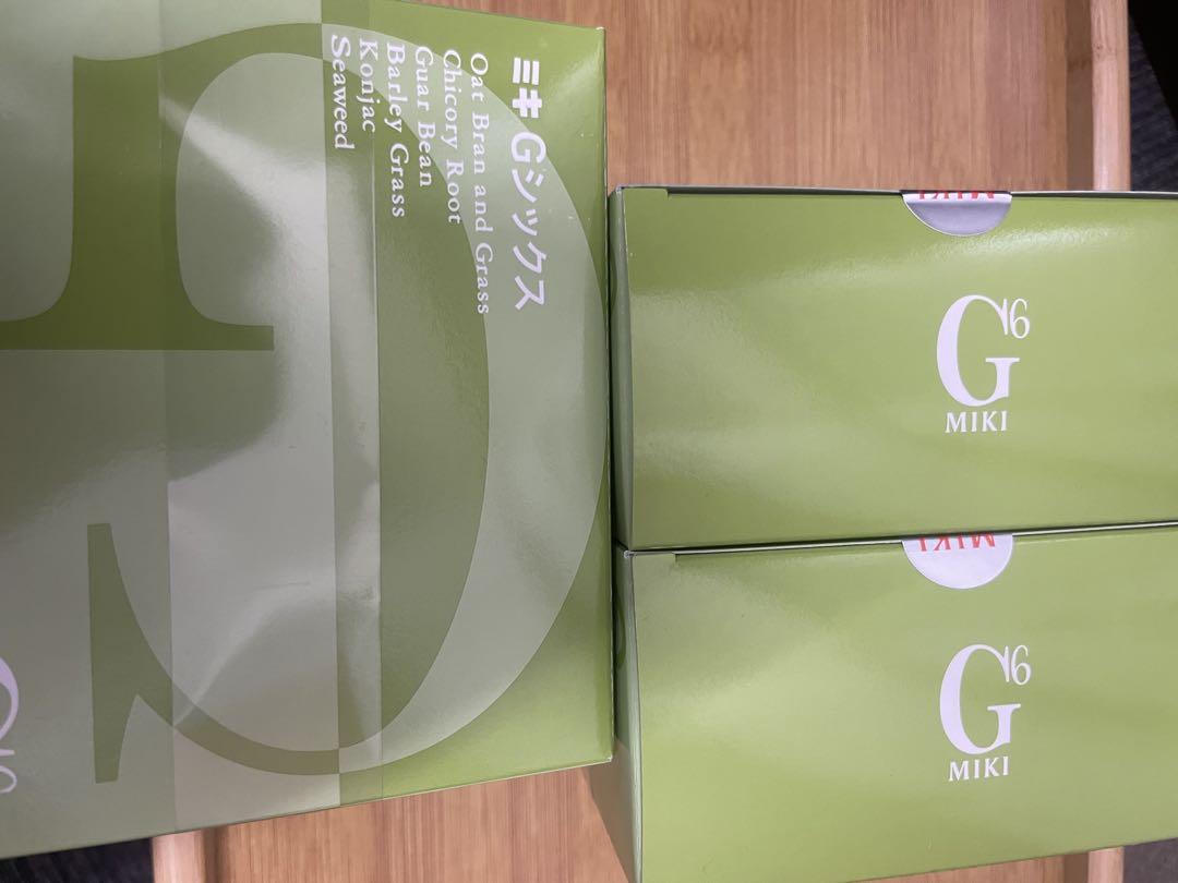 ファッションデザイナー 新品 ミキ Gシックス 4箱 120包 賞味期限長いです ミキプルーン その他