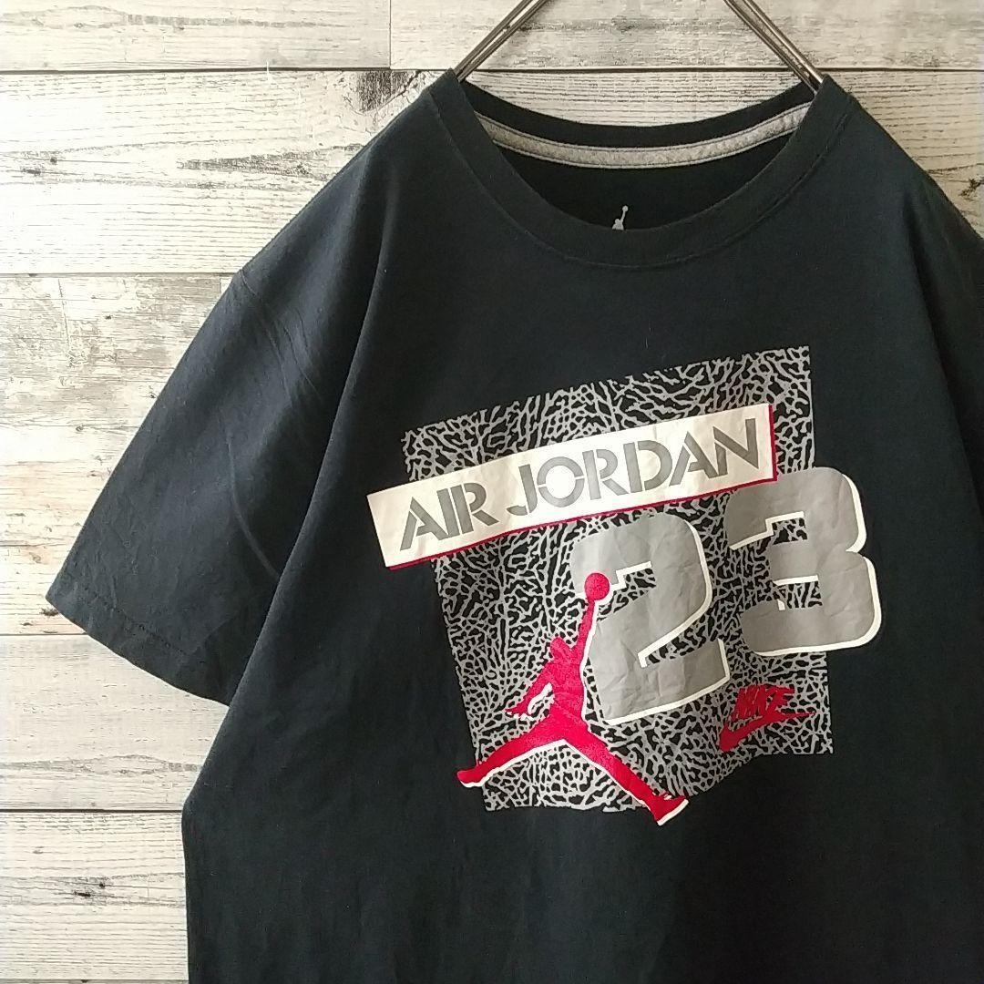 希少サイズ☆ナイキ エアジョーダン ジャンプマン ビッグプリント Tシャツ 3L