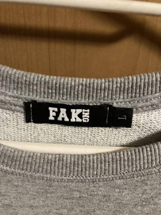 売れ筋新商品 Faking フェイキング トレーナー 売れ筋新商品 Faking フェイキング トレーナー
