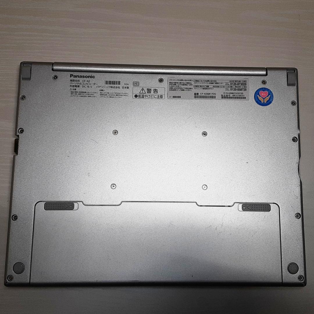 すぐ使えるレッツノート/2in1タブレット/バッテリ良好/メモリ8GB/ SSD