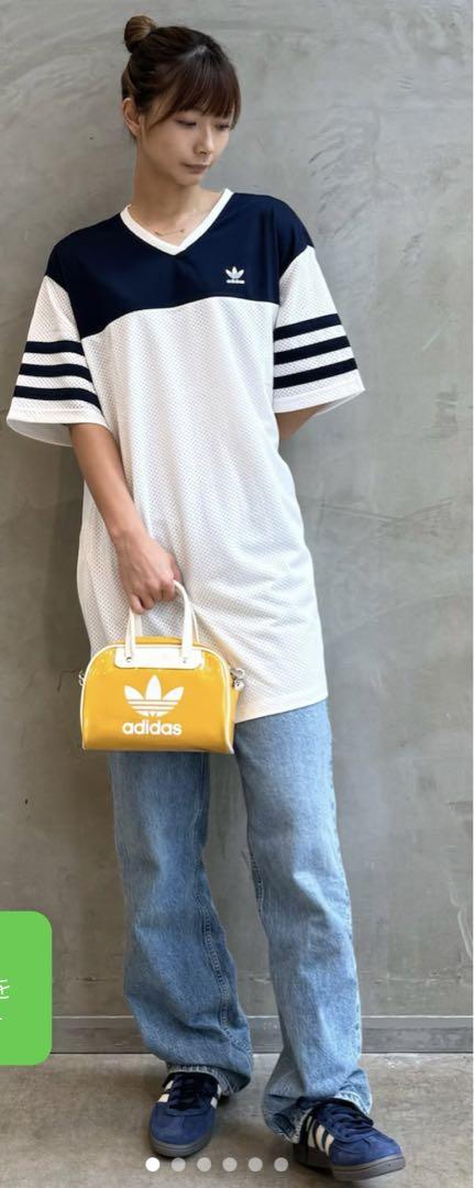 バスケットボールシャツワンピ　アディダスオリジナルス　バスケットボールTシャツ